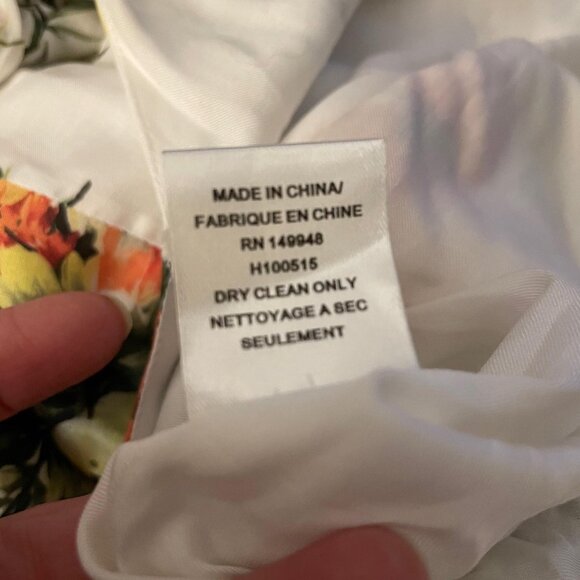 Haute Hippie Endless Summer Dress Floral Sleeveless V-neck V-back Size 6 New - Picture 7 of 9